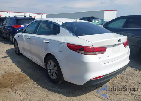 2016 Kia Optima Lx из США, поврежденный, VIN KNAGT4L30G5103190